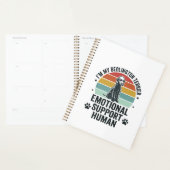 Bedlington Terrier Emotionele Ondersteuning Mens V Planner (Display)