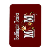 Bedlington Terrier Hond MOM Magneet (Verticaal)