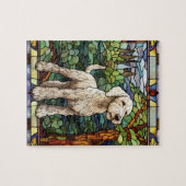 Bedlington Terrier Hondenpuzzel Legpuzzel (Horizontaal)