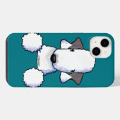 Bedlington Terrier iPhone Hoesje (Achterkant horizontaal)