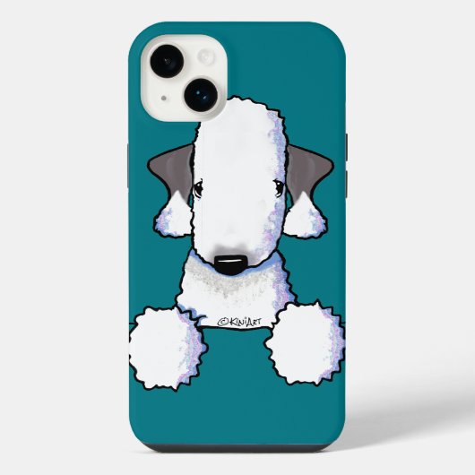 Bedlington Terrier iPhone Hoesje (Achterkant)