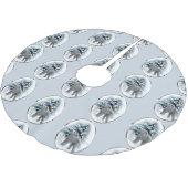 Bedlington Terrier Kerstmis Kerstboom Rok (Gekanteld)