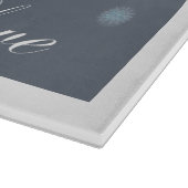 Bedlington Terrier Kerstmis Snijplank (Hoek)