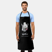 Bedlington Terrier King of the Kitchen Cooking Dog Schort (Gedragen)