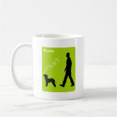 Bedlington Terrier Koffiemok (Links)