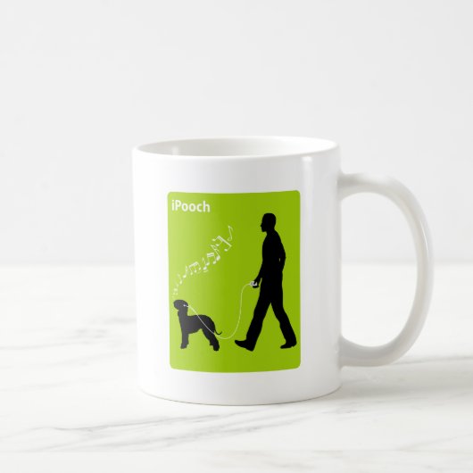 Bedlington Terrier Koffiemok (Rechts)