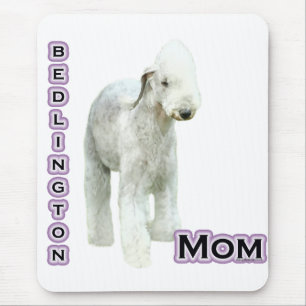 Bedlington Terriër Moeder 4 Muismat