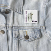 Bedlington Terrier Mom 4 - Button (In situ)