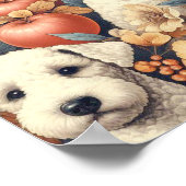 Bedlington Terrier naadloos Poster (Hoek)