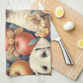  Bedlington Terrier naadloos Theedoek (Quarter Fold)