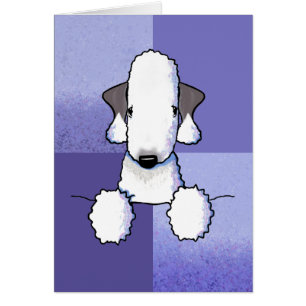 Bedlington Terrier Note Kaart