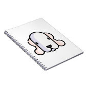 Bedlington Terrier Notitieboek (Rechterzijde)