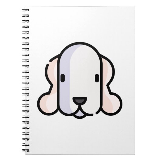 Bedlington Terrier Notitieboek (Voorkant)