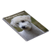 Bedlington Terrier Notitieboek (Rechterzijde)