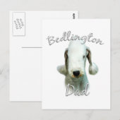 Bedlington Terrier Pa 2 Briefkaart (Voorkant / Achterkant)