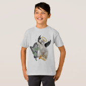 Bedlington Terrier Perfect Angel T-shirt (Voorkant volledig)