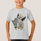 Bedlington Terrier Perfect Angel T-shirt (Voorkant)