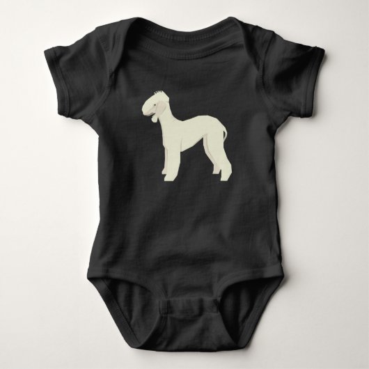 Bedlington Terrier Romper (Voorkant)