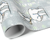 Bedlington Terrier Rosie Cadeaupapier (Rol Hoek)