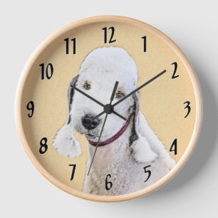Bedlington Terrier Schilderij - Originele Honden K