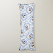 Bedlington Terrier Schilderij Sandy Color Dog Art Lichaamskussen (Achterkant (Verticaal))