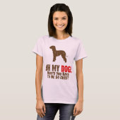 Bedlington Terrier T-shirt (Voorkant volledig)
