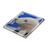 Bedlington Terrier Tile Tegeltje (Zijkant)