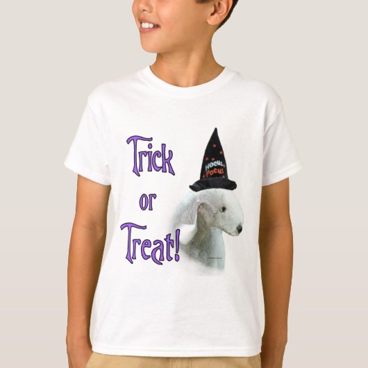 Bedlington Terrier Trick T-shirt (Voorkant)