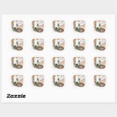 Bedlington Terrier Turkije Ronde Sticker (Vel)