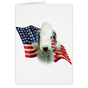Bedlington Terrier Vlag