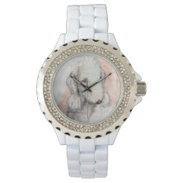 Bedlington Terrier Watch van Hevener Horloge