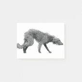 Bedlington Whippet Lurcher Dog Post-it® Notes (Voorkant)