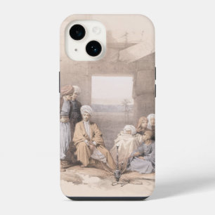 Bedoeïenenfamilie bij de tempel van Amun,Thebe, Eg iPhone 14 Hoesje