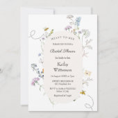 Bedoeld als bruids douche uitnodiging (Voorkant)