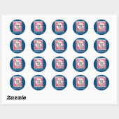 Bedoeld door onze Schepper Ronde Sticker (Vel)
