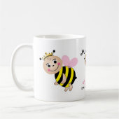 Bedoeld om Bee Baby shower Mok (Links)