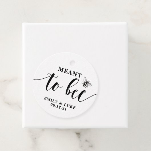 Bedoeld om Bee bruiloft gunst labels, Honey Bedankjes Labels (In situ)