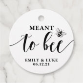 Bedoeld om Bee bruiloft gunst labels, Honey Bedankjes Labels (Voorkant)