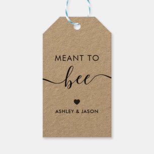Bedoeld om Bee Honey Gift Label, Bruiloft Label, K Cadeaulabel