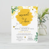 Bedoeld om Bee Vrijgezellenfeest per Mail Kaart (Staand voorkant)