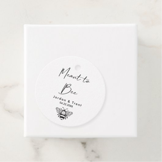 Bedoeld om bijen bruiloft / douche cadeau Label (In situ)