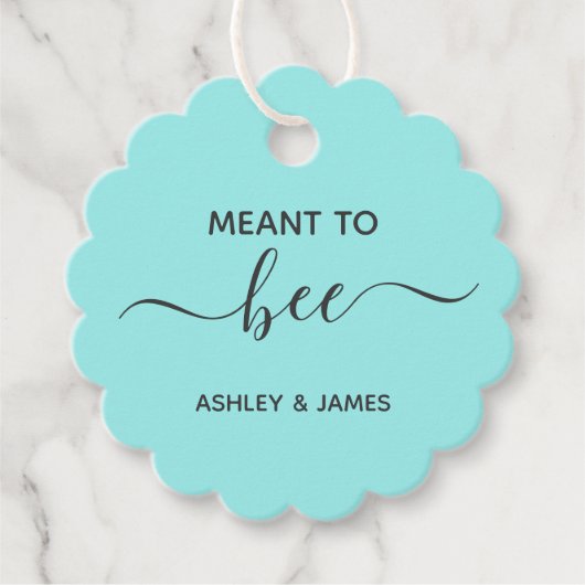 Bedoeld om bijen honing bruiloft of douche cadeau bedankjes labels (Voorkant)