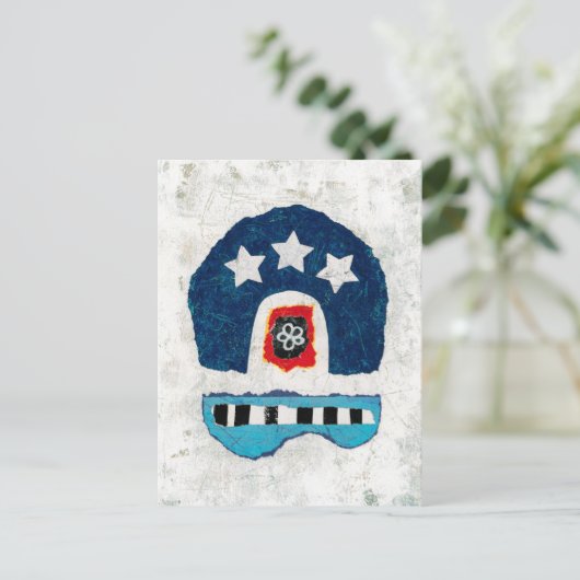 Bedoeld om Briefkaart te zijn - Abstracte kunst (Staand voorkant)