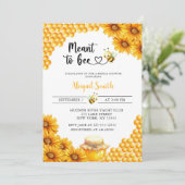 BEDOELD OM BRUIDSDOUCHE UITNODIGING TE ZIJN (Staand voorkant)