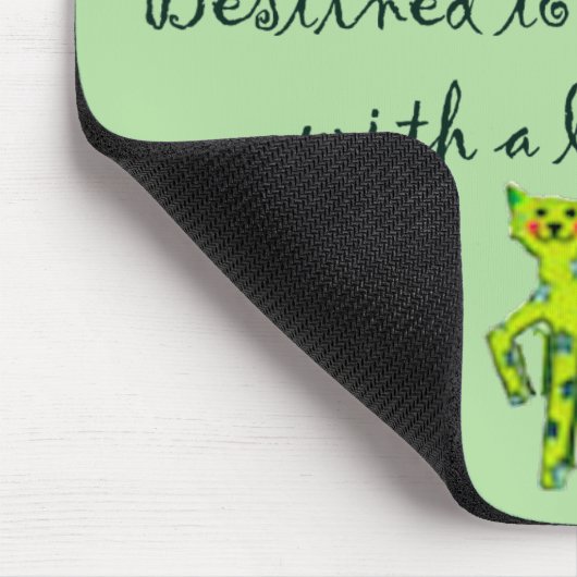 Bedoeld om een oude dame te zijn met veel katten muismat (Hoek)