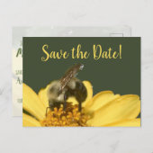 Bedoeld om groen en geel te zijn Save the Date Feestdagenkaart (Voorkant / Achterkant)