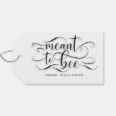 Bedoeld om honing te zijn cadeaulabel (Achterkant Horizontaal)