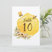 Bedoeld om leuk te zijn Betaalbaar Trouwtafel numm Kaart (Staand voorkant)