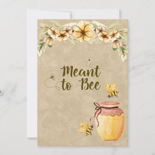 Bedoeld om leuk te zijn Betaalbare bruiloft uitnod Kaart (Voorkant)