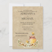 Bedoeld om leuk te zijn Betaalbare bruiloft uitnod Kaart (Achterkant)